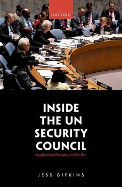 Inside the Un Security Council - Gifkins, Jess (Senior Lecturer in International Relations, Senior Le