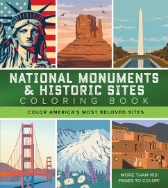 National Monuments & Historic Sites Coloring Book - Editors of Chartwell Books