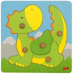 Goki 57553 - Steckpuzzle Drache