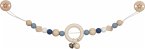 Goki 65250 - Kinderwagenkette Stern blau