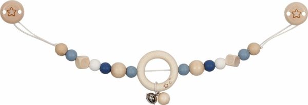 Goki 65250 - Kinderwagenkette Stern blau