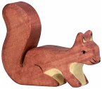Holztiger 80108 - Eichhörnchen, stehend, braun