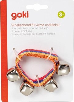 Cover Goki 61996 - Schellenband für Arme und Beine mit 4 Glocken