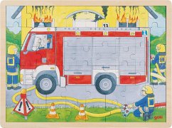 Goki 57416 - Schichtenpuzzle Feuerwehreinsatz