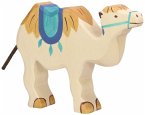 Holztiger 80165 - Kamel mit Sattel, Holz, 13,5 cm