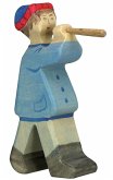 Holztiger 80304 - Hirte mit Flöte 2, Holz, 5,5 cm