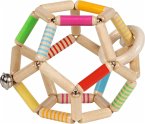 Goki 65195 - Greifling Elastik Ball, gestreift Goki 65195 - Greifling Elastik Ball, gestreift