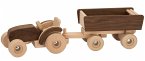 Goki 55915 - Traktor mit Anhänger, goki nature