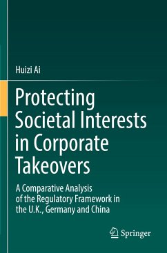 Protecting Societal Interests in Corporate Takeovers - Ai, Huizi