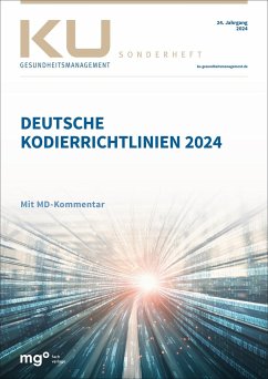Deutsche Kodierrichtlinien 2024 mit MD-Kommentar - InEK gGmbH; Dienst der Krankenver