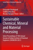 Sustainable Chemical, Mineral and Material Processing