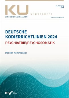 Deutsche Kodierrichtlinien für die Psychiatrie/Psychosomatik 2024 mit MD-Kommentar - Dienst der Krankenver; InEK gGmbH