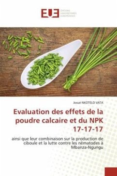 Evaluation des effets de la poudre calcaire et du NPK 17-17-17 - NKOTELO VATA, Josué