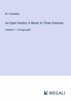 Cover An Open Verdict; A Novel, In Three Volumes