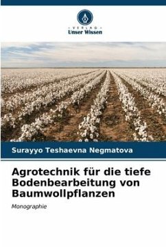Agrotechnik für die tiefe Bodenbearbeitung von Baumwollpflanzen - Negmatova, Surayyo Teshaevna