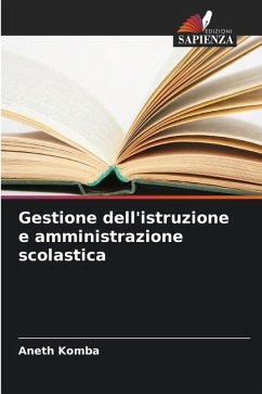 Gestione dell'istruzione e amministrazione scolastica - Komba, Aneth