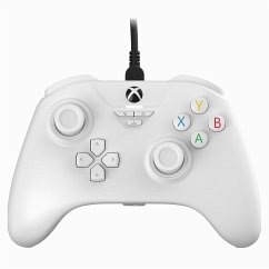 Snakebyte GAMEPAD BASE X - Game Controller für XBOX/PC, inkl. Hall-Effekt, kabelgebunden, weiß