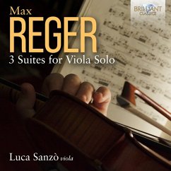 Reger:3 Suites For Viola Solo - Sanzo,Luca