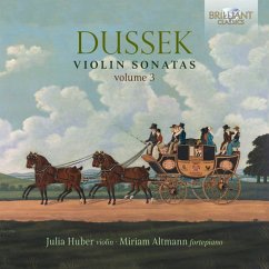 Dussek:Violin Sonatas,Volume 3 - Altmann,Miriam/Huber,Julia