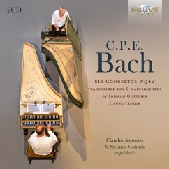 C.P.E Bach:Six Concertos Wq43 - Molardi,Stefano/Astronio,Claudio