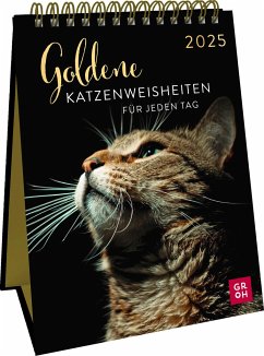 Wochenkalender 2025: Goldene Katzenweisheiten für jeden Tag