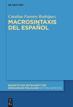 Macrosintaxis del español - Fuentes Rodríguez, Catalina