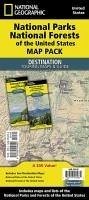 Cover National Parks & National Forest of the Us [Map Pack Bundle]