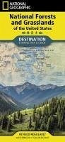 National Forests and Grasslands of the United States Map - National Geographic Maps