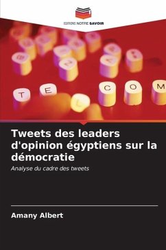 Tweets des leaders d'opinion égyptiens sur la démocratie - Albert, Amany
