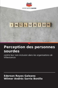 Perception des personnes sourdes - Reyes Galeano, Ederson;Sarria Bonilla, Wilmer Andrés