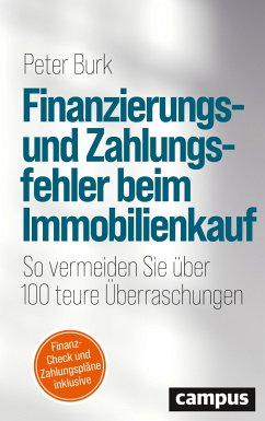 Finanzierungs- und Zahlungsfehler beim Immobilienkauf (eBook, PDF) - Burk, Peter