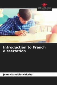 Introduction to French dissertation - NKONDOLO Makabu, Jean