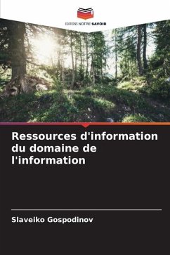 Ressources d'information du domaine de l'information - Gospodinov, Slaveiko