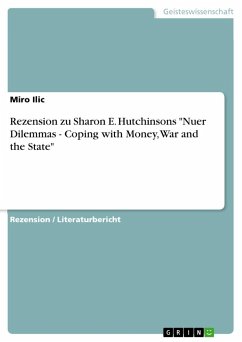 Rezension zu Sharon E. Hutchinsons &quote;Nuer Dilemmas - Coping with Money, War and the State&quote;