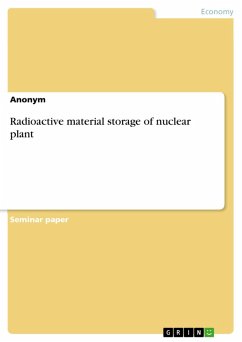 Radioactive material storage of nuclear plant (eBook, PDF)