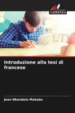 Introduzione alla tesi di francese - NKONDOLO Makabu, Jean