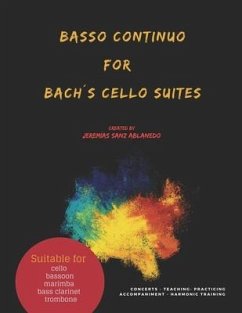 Basso Continuo for Bach´s Cello Suites - Sanz Ablanedo, Jeremias