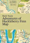 Mark Twain: Adventures of Huckleberry Finn Map