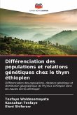 Différenciation des populations et relations génétiques chez le thym éthiopien