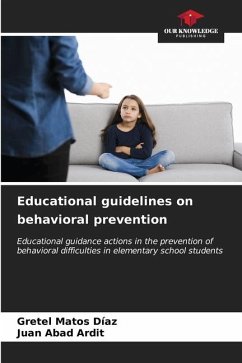 Educational guidelines on behavioral prevention - Matos Díaz, Gretel;Abad Ardit, Juan