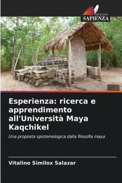Esperienza: ricerca e apprendimento all'Università Maya Kaqchikel - Similox Salazar, Vitalino