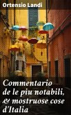 Commentario de le piu notabili, & mostruose cose d'Italia (eBook, ePUB)