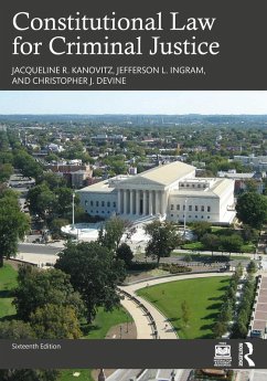 Cover Constitutional Law for Criminal Justice (eBook, ePUB)