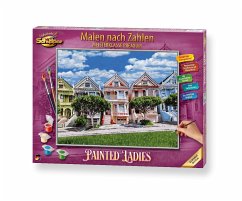 Schipper 609130900 - Malen nach Zahlen, Meisterklasse Premium, Painted Ladies, 40x50cm