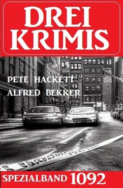 Cover Drei Krimis Spezialband 1092 (eBook, ePUB)