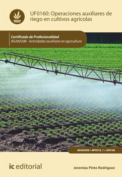 Cover Operaciones auxiliares de riego en cultivos agrícolas. AGAX0208 (eBook, ePUB)