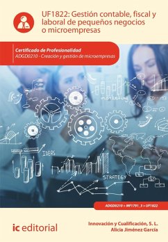 Gestión contable, fiscal y laboral de pequeños negocios o microempresas. ADGD0210 (eBook, ePUB) - Innovación y Cualificación S. L.; Jiménez García, Alicia