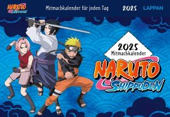 Naruto Shippuden 2025 Mitmachkalender für jeden Tag - Kishimoto, Masashi