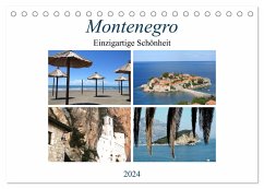 Montenegro - Einzigartige Schönheit (Tischkalender 2024 DIN A5 quer), CALVENDO Monatskalender - Calvendo;Sommer - Visit and Love, Melanie