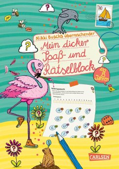 Rätselspaß Grundschule: Mein dicker Spaß- und Rätselblock - Busch, Nikki